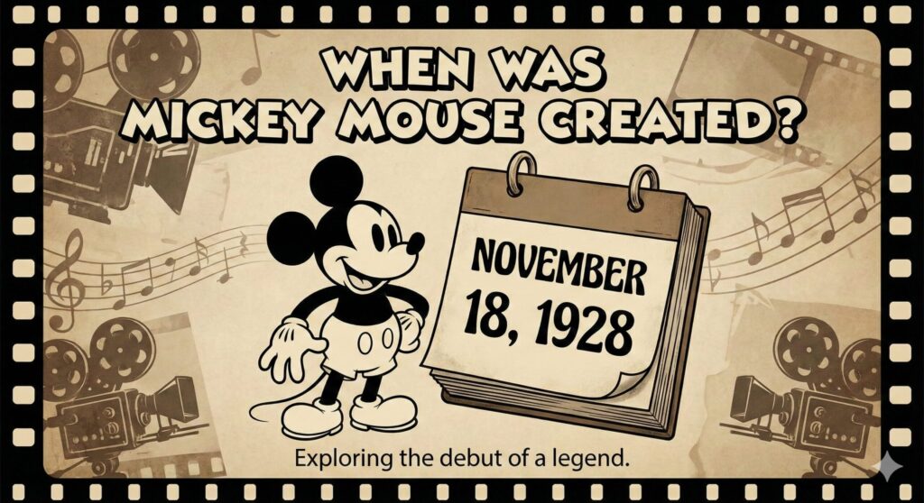 when was mickey mouse created