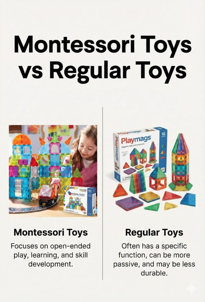 montessori toys vs regular toys